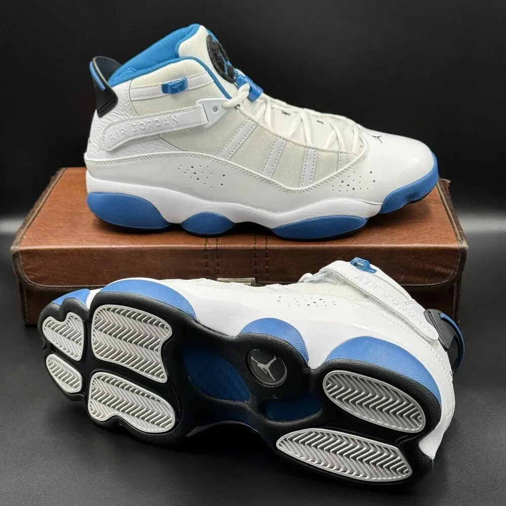 Air Jordan 6 Rings 'White Dark Marina Blue'